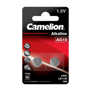 CAMELION Alkaline AG10 / LR54 / LR1130 / 389 / BP2