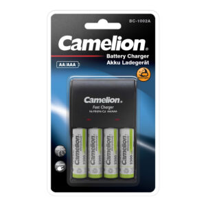 CAMELION kiirelaadija BC-1002A koos 4x Ni-MH Always Ready AA 2300mAh akuga