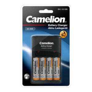 CAMELION Kiirlaadija BC-1010B koos 4x Ni-MH AA 2500mAh akuga