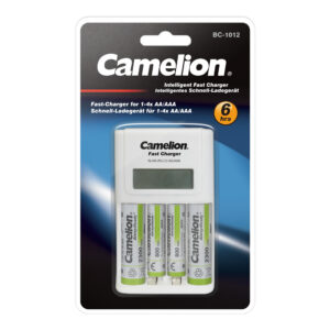 CAMELION BC-1012 kiirlaadija koos akudega 2x AA2300AR / 2x AAA 800AR