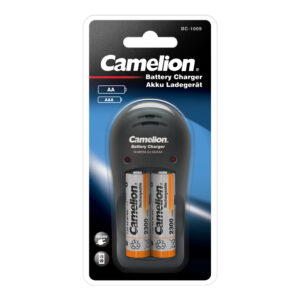 CAMELION Pistikulaadija BC-1009 koos 2× Ni-MH AA (Mignon) akuga 2300 mAh