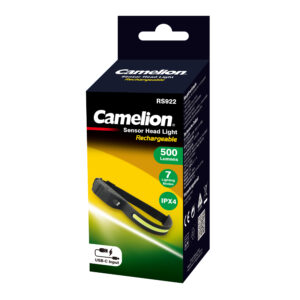 CAMELION RS922-CBH – 5+3W LED sensoriga pealamp, laetav